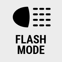 Icon flash mode