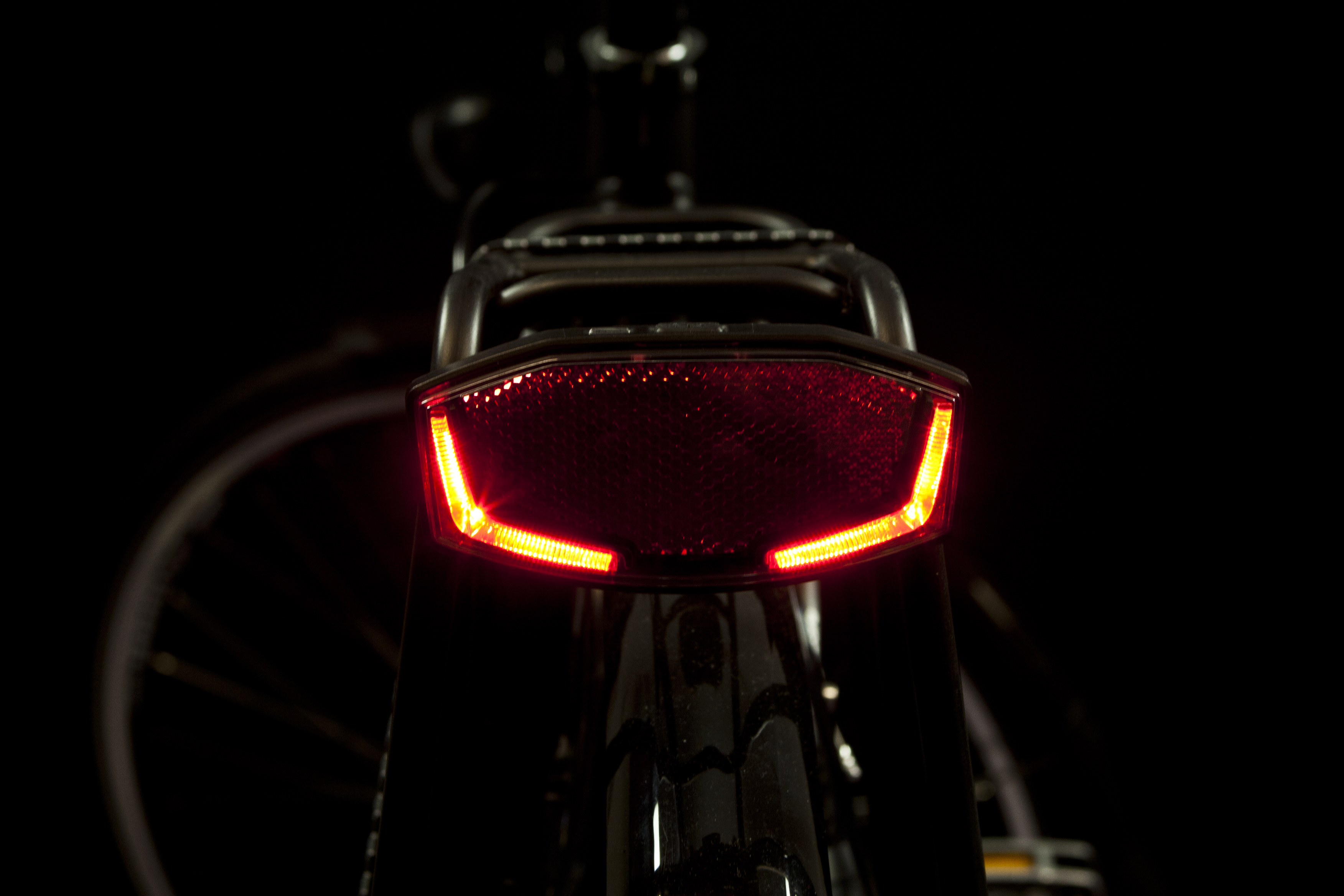 Lineo rearlight on carrier