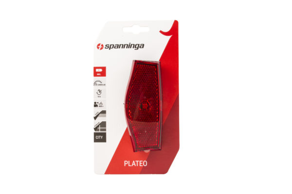 Plateo battery light on package