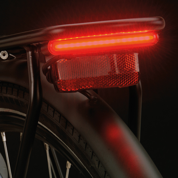 Spanninga Pirata LED 2 Mode Front & Rear Bike Cycle Bicycle Light Set 