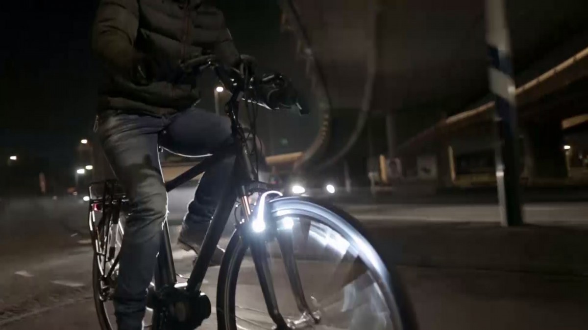 Spanninga Pirata Set of Bicycle Lights Front and Back