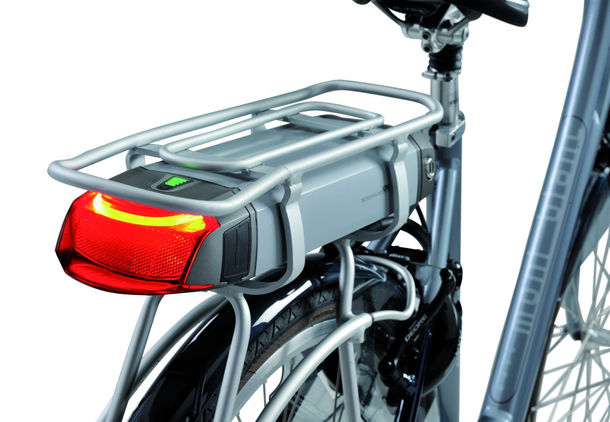 Koga V-light integrated e-bike light with laser technology