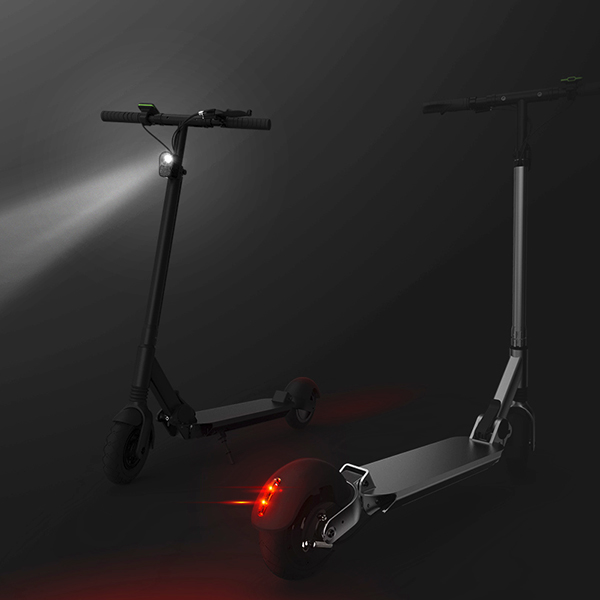 Hulong e-scooter headlamp + rearlight