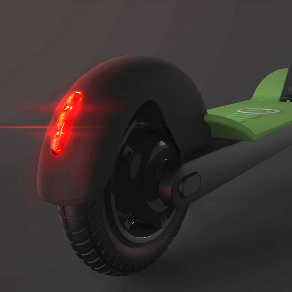 Hulong e-scooter integrated rearlight
