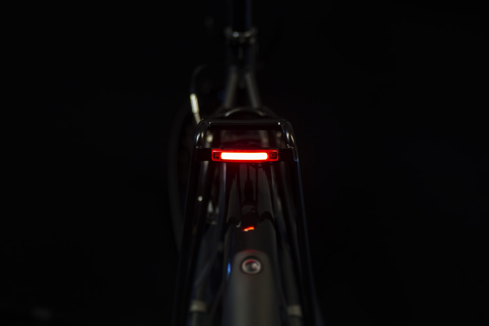 Pimento XER on bike light on brake off