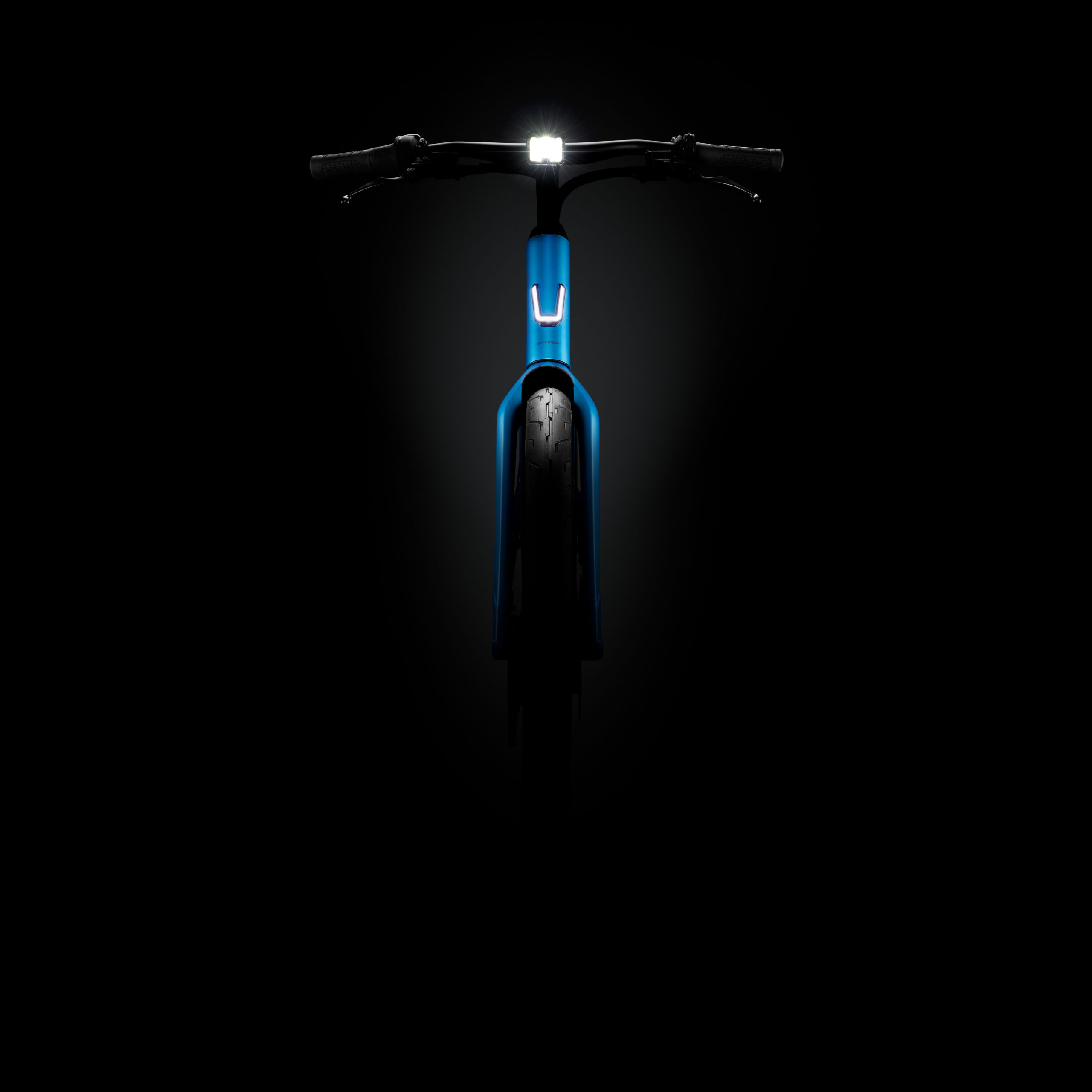Stromer integrated headlamp front view