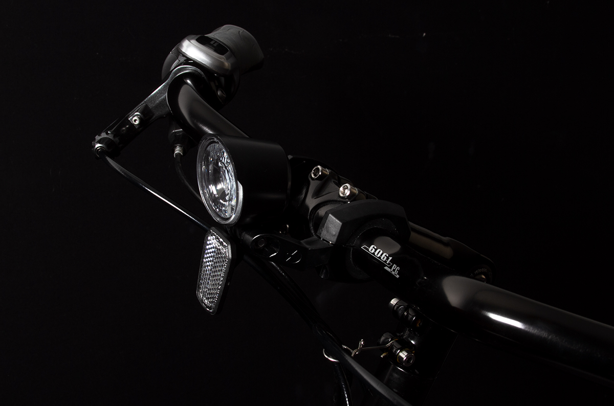 The X&O 15 light from Spanninga, combined with the BH520 bracket