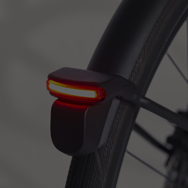 Bastille bike with integrated Spanninga lights